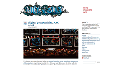 Desktop Screenshot of nicklally.com