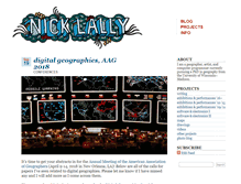 Tablet Screenshot of nicklally.com